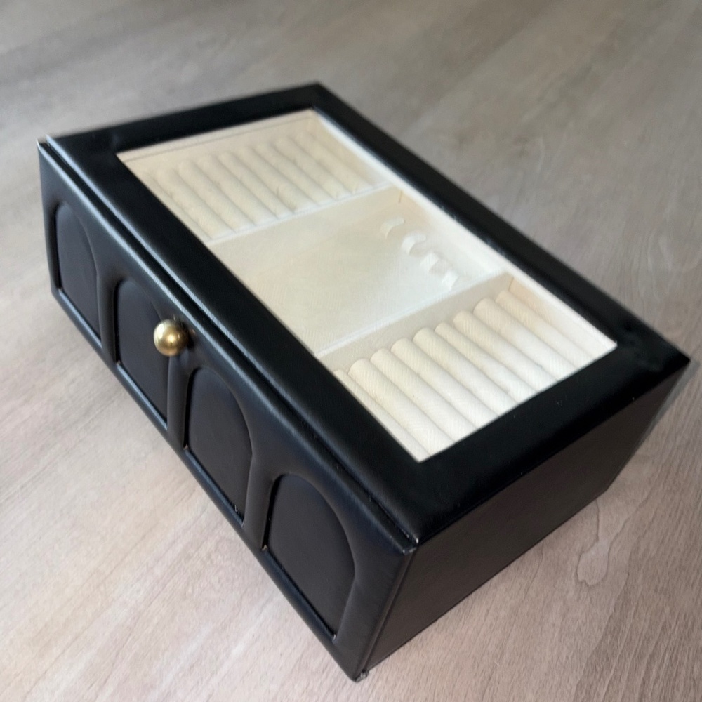 Multi-functional Velvet Lined Double Drawer Jewelry Organizer (2 available)